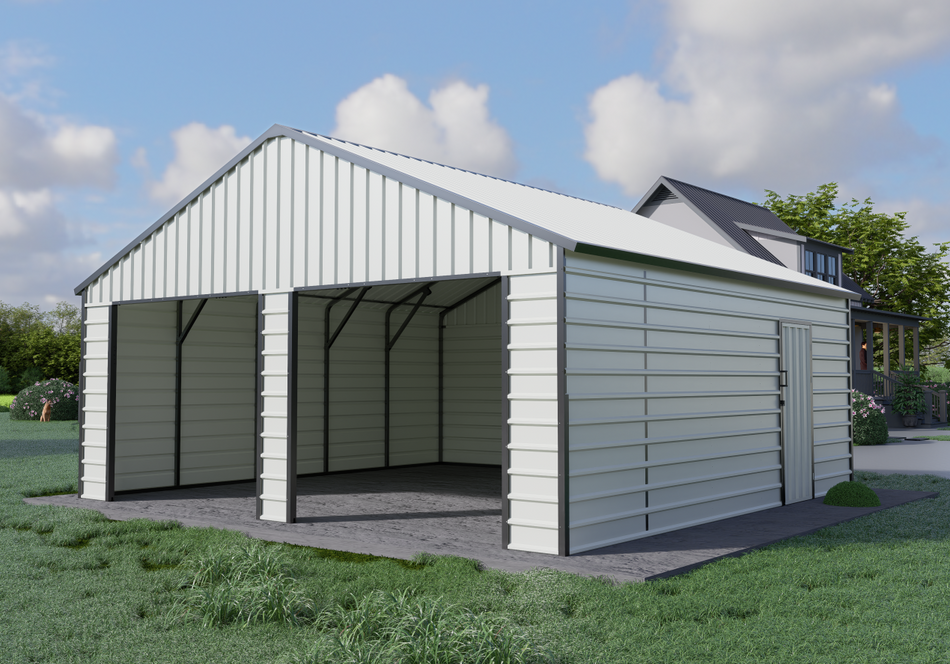 Garaj / Depozit cu structură metalică (630 x 580 x 376 cm)