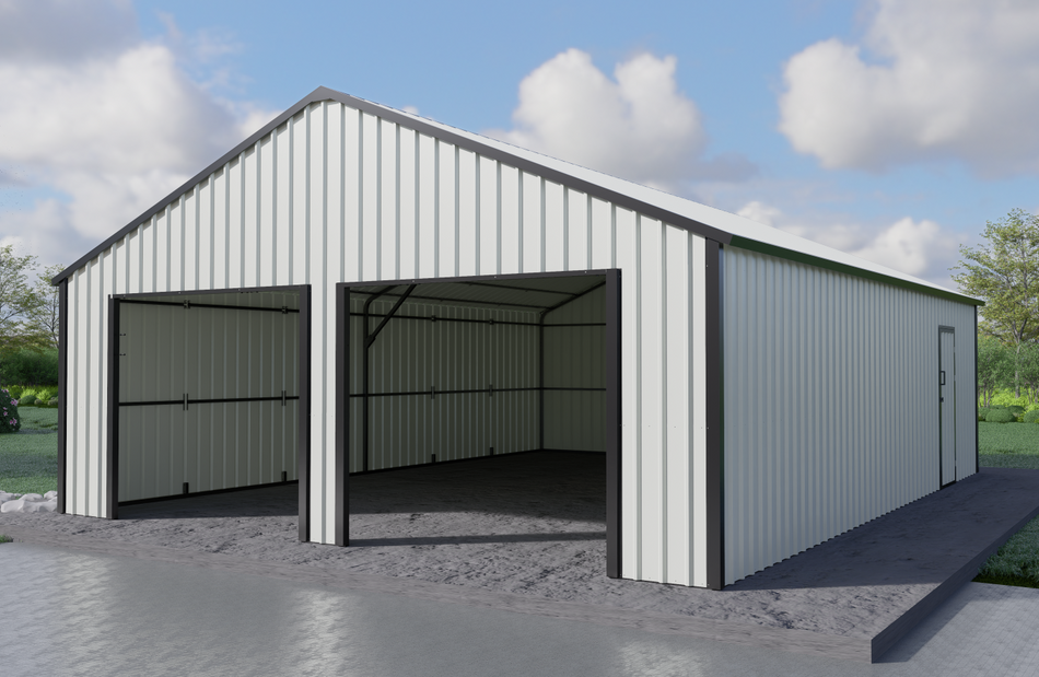 Garaj / Depozit cu structură metalică (760 × 1000 × 376 cm)