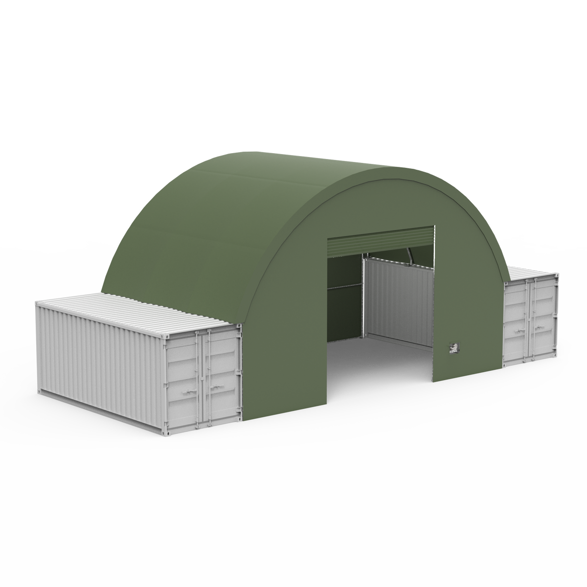  10m x 6m Corturi pe containere Verde Militar